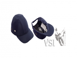 ZUBIOLA 11881720 GORRA DE SEGURIDAD COLOR AZUL CON LED ELABORADA ENABS, ALMOHADILLA DE EVA Y RECUBIERTA EN ALGODÓN.