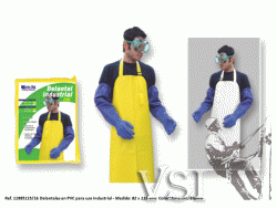 ZUBIOLA 11985116 DELANTALES EN POLIÉSTER / PVC PARA USO INDUSTRIAL 82X115CM
