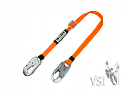 INSAFE IN 8041RAL ESLINGA DE POSICIONAMIENTO REGULABLE CON GANCHOS EN ALUMINIO.