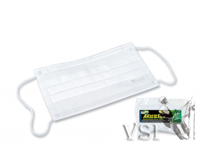 ZUBIOLA 11906110 TAPABOCA RECTANGULAR, DESECHABLE • BOLSA X 10 UNIDADES.