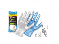 ZUBIOLA 11930110 GUANTES DE VINILO PARA USO DOMÉSTICO, BOLSA DE 10 UNIDADES "PINTURA & TINTURA".