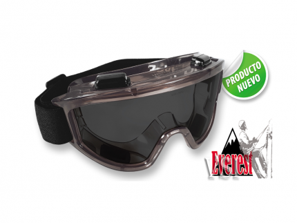 ZUBIOLA 11885904 MONOGAFA DE SEGURIDAD. MONTURA INTEGRAL, TIPO ESTANCA. VENTILACIÓN INDIRECTA • LENTE OSCURO ANTIFOG • “EVEREST”. ZUBIOLA 11885904 MONOGAFA DE SEGURIDAD. MONTURA INTEGRAL, TIPO ESTANCA. VENTILACIÓN INDIRECTA • LENTE OSCURO ANTIFOG • “EVEREST”.