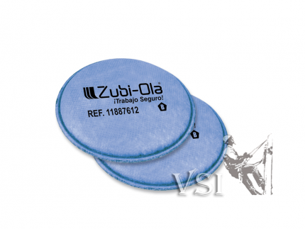 ZUBIOLA 11887612 2 FILTROS PARA PARTÍCULAS. REPUESTOS PARA RESPIRADOR ZUBIOLA 11887612 2 FILTROS PARA PARTÍCULAS. REPUESTOS PARA RESPIRADOR
