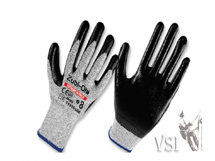 ZUBIOLA 11919108/10 GUANTES FIBRA UHMWPE, RECUBIERTOS EN NITRILO DIP NORMAL NIVEL 5 “EXTREME NITRILO”