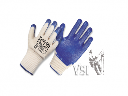 ZUBIOLA 19800116 GUANTES HILAZA RECUBIERTOS EN LÁTEX AZUL "FLEXTUFF I". PUÑO TEJIDO ZUBIOLA 19800116 GUANTES HILAZA RECUBIERTOS EN LÁTEX AZUL "FLEXTUFF I". PUÑO TEJIDO