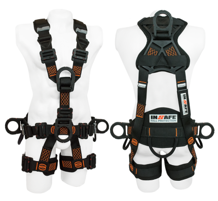 INSAFE IN 8007-1D* ARNÉS 5 ARGOLLAS PARA RESCATE DIELÉCTRICO CON SOPORTE LUMBAR INSAFE IN 8007-1D* ARNÉS 5 ARGOLLAS PARA RESCATE DIELÉCTRICO CON SOPORTE LUMBAR