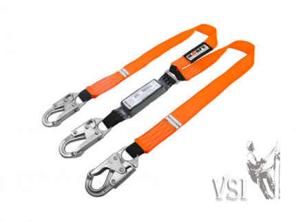 INSAFE IN 80211 ESLINGA EN Y CON ABSORBEDOR Y GANCHO  ¾