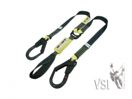 INSAFE IN 80212ARC ESLINGA EN Y CON ABSORBEDOR PARA ARCO ELÉCTRICO Y ARGOLLA EN REATA